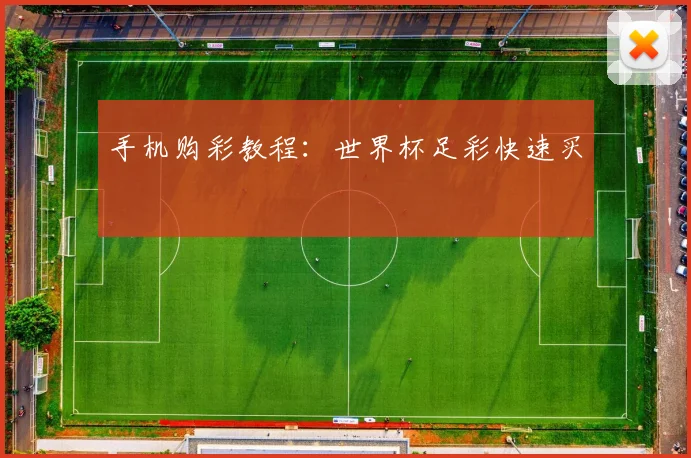 手机购彩教程：世界杯足彩快速买 - 星空体育APP